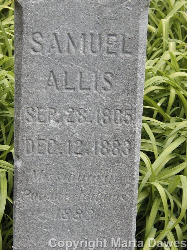 Samuel Allis Closeup